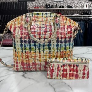 Brahmin Celebrate Melbourne Large Duxbury Set